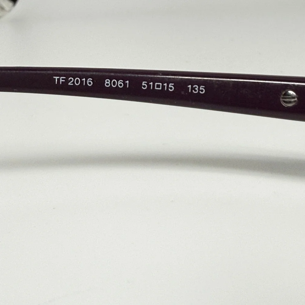 Tiffany & Co TF 2016‎ 8061 Purple Eyeglasses Frames Italy 51-15-135 Silver 22087